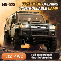 2.4Ghz MN82S 1:12 Supertourer Full Scale Pickup Short Truck 4WD Climbing Cars RC CAR Remote Control Toys For Boys Christmas Gift 1