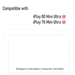 Protezione in Vetro Temperato Premium, Ultra HD 9H Resistente ai Graffi, Confezione da 2