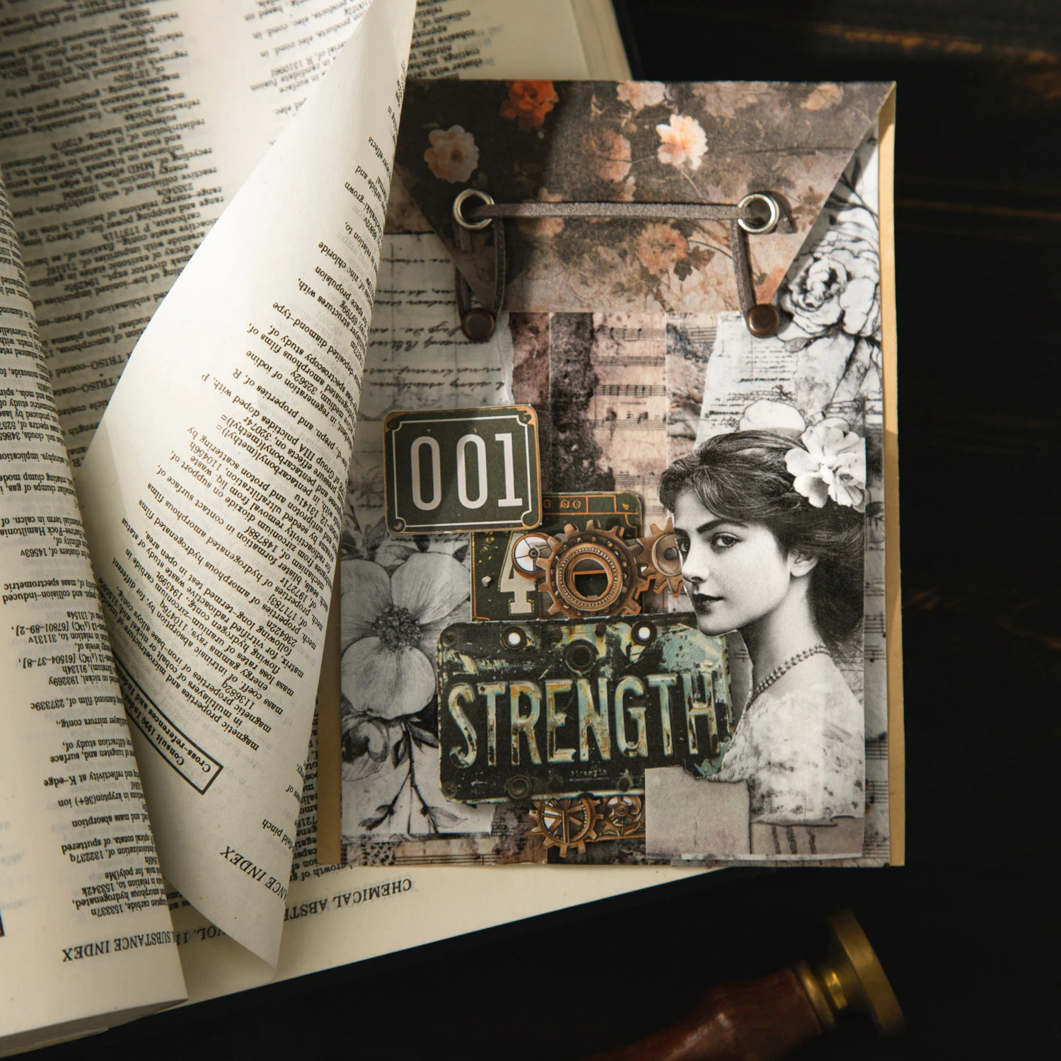 1 롤 빈티지 책 페이지 배경 테마 와시 테이프, 스크랩북킹 DIY, 콜라주 용품, 휴대폰 케이스 노트북 장식에 적합