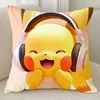 Pokemon Anime Peripheral Pillow Cover Pikachu Cute Decorative Pillow Cover Home Living Room Sofa Room Decoration Children Gift 3