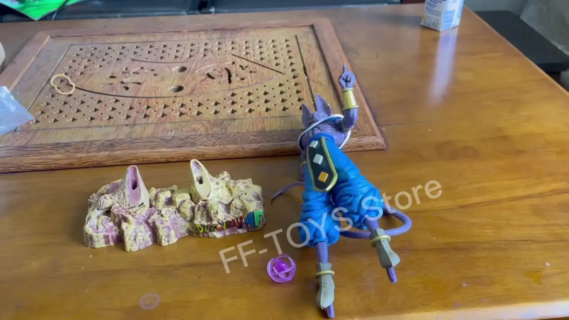 TAMASHII NATIONS Bandai Beerus Dragon Ball Super actiefiguur
