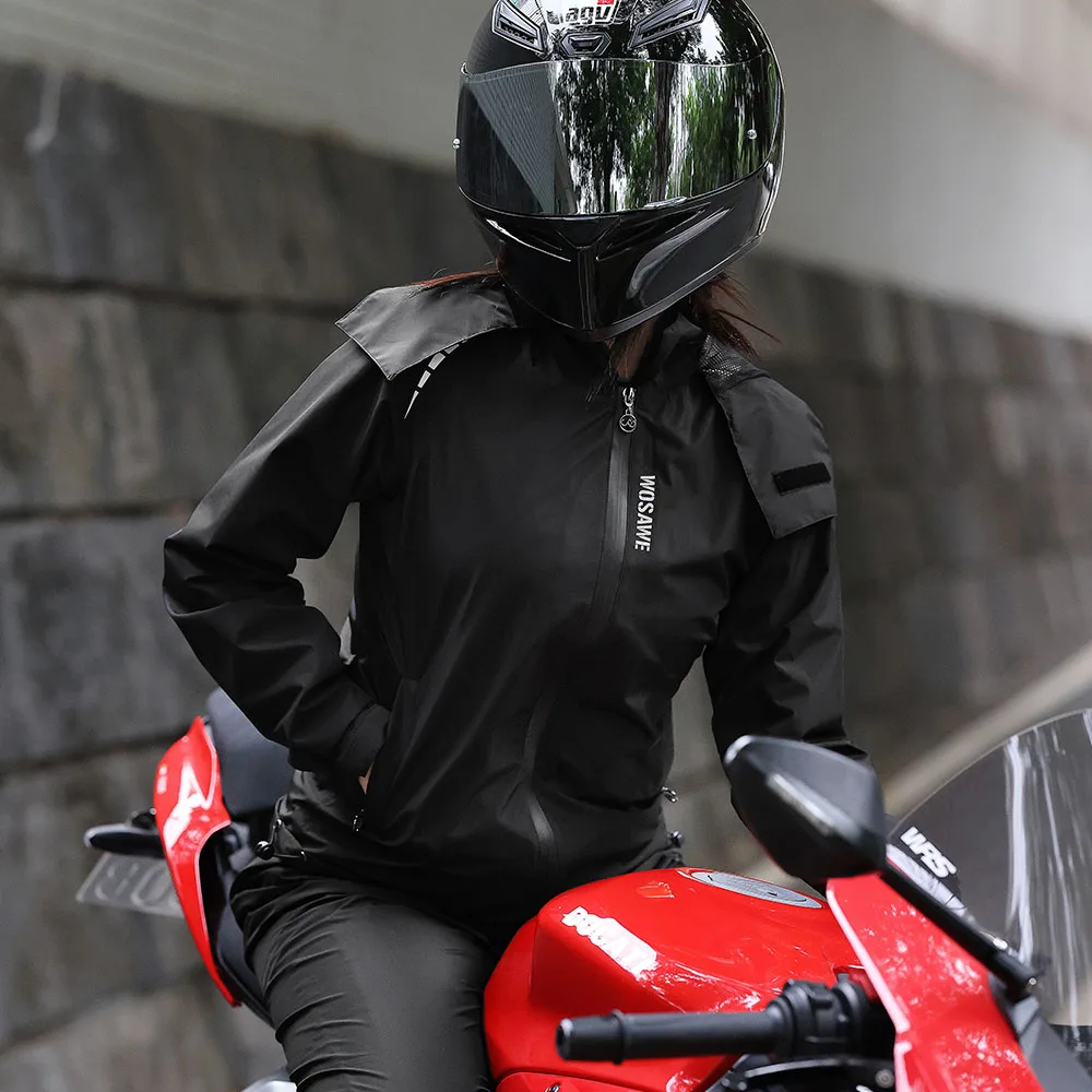 Hooded Raincoat Windbreaker 14