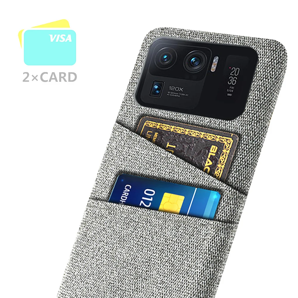 Per Xiaomi Mi 11 Ultra Case Mi 11 Cover Per Telefono Dual Card In Tessuto Ultra Lusso Per Xiaomi Mi 11 11T 12 Pro Ultra Funda Coque