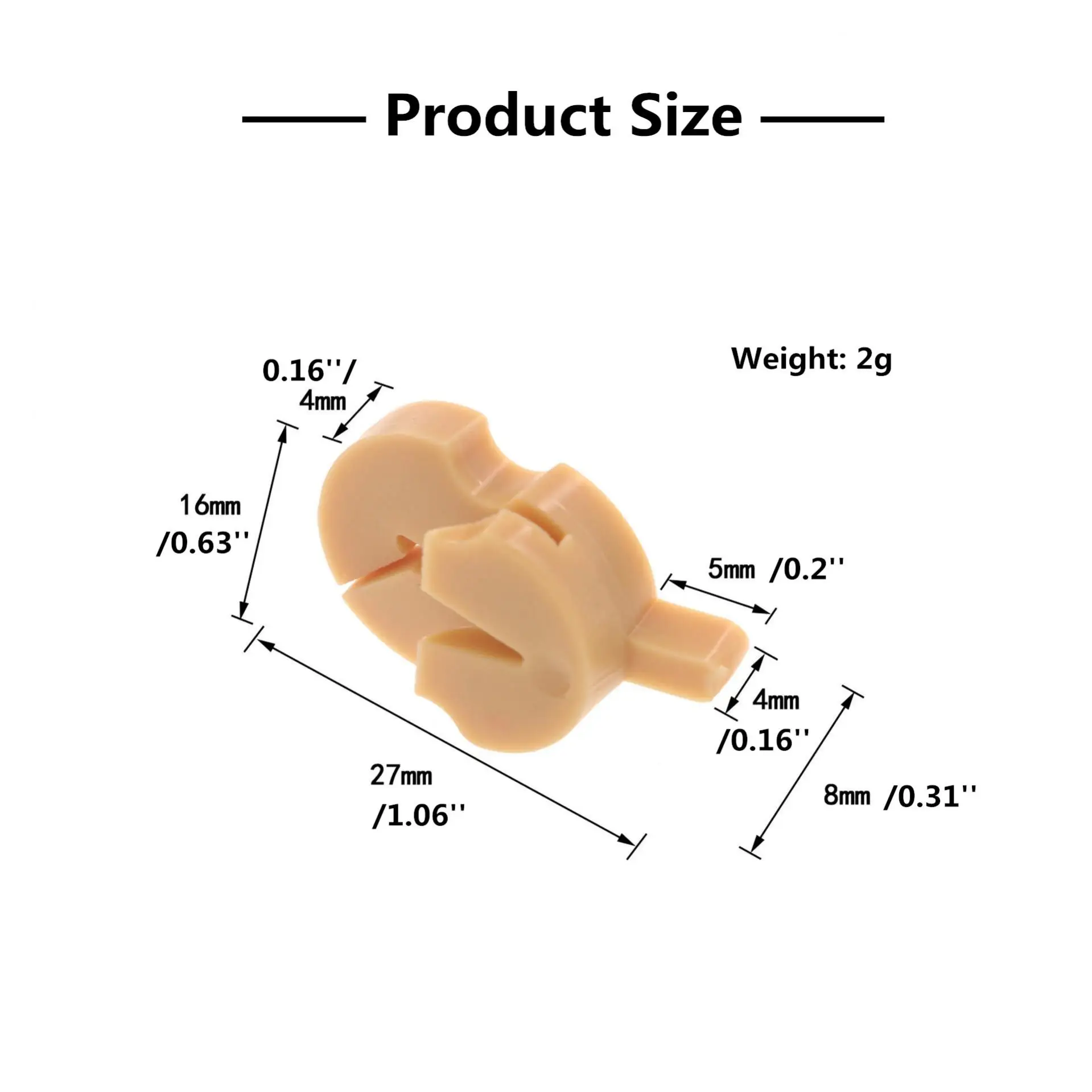 Soft Rubber Violin Mute Practice Mute Violino Practice Accessories Stringed Instrument Silencer Muffler 1 Piece