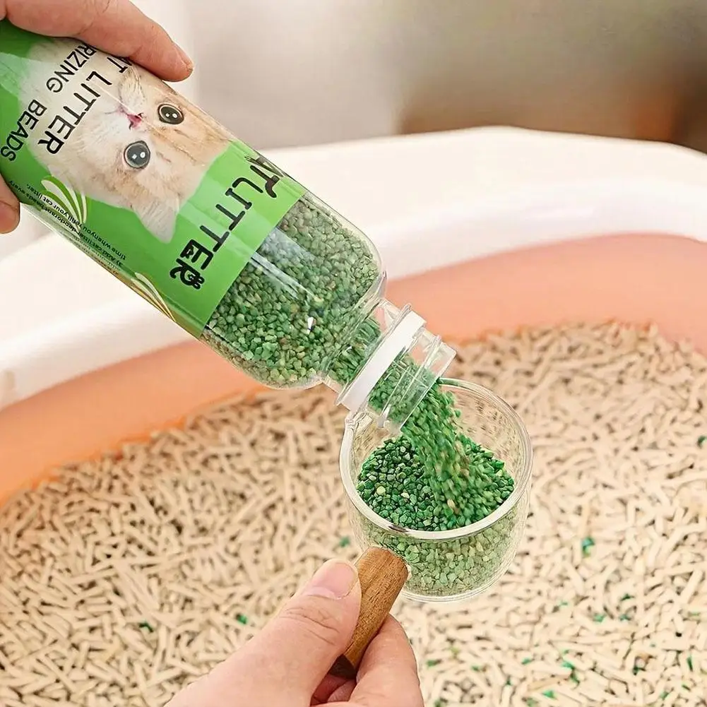 1Pc Cat Litter Deodorant Beads Efficient Deodorization Lasting Freshness Low Dust Cat Litter Deodorizing Beads Secure Healthy 6