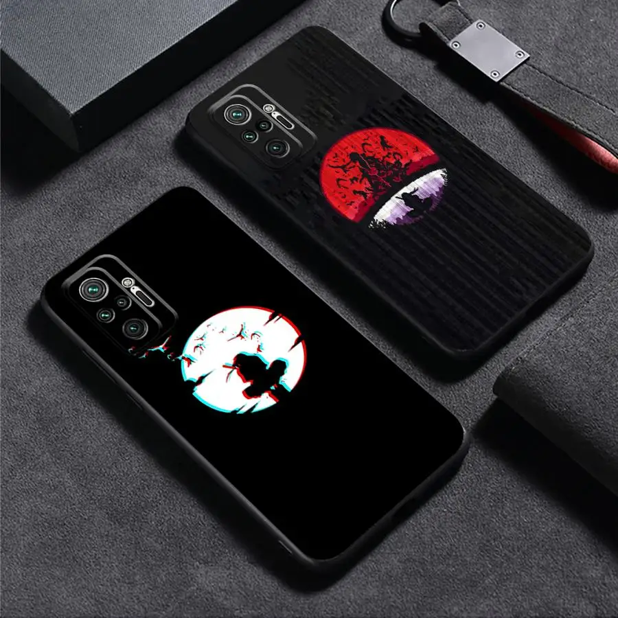 Uchiha Itachi Handsome Black Soft Phone Case