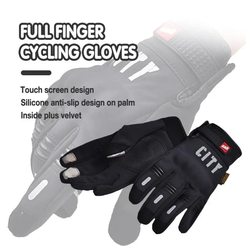

Winter Full Finger Motorcycle Gloves Waterproof Gant Moto Keep Warm Men Moto Gloves Touch Screen Guantes Motorbike Riding Gloves