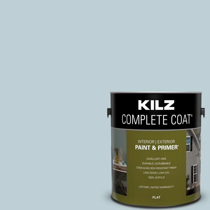 

Coat Paint & Primer, Interior/Exterior, Flat, Steel, 1 Gallon