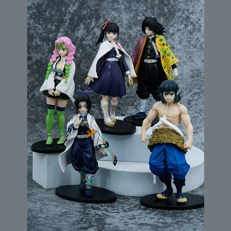 Demon Slayer Figures Anime Character Kimetsu No Yaiba Manga Action