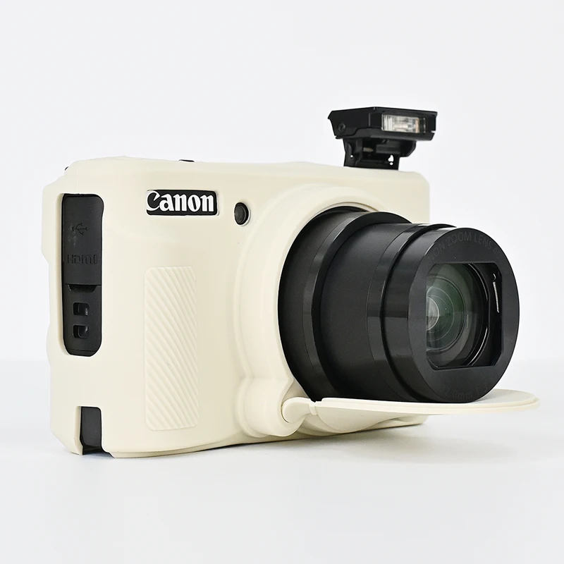 Custodia Morbida In Silicone Per Fotocamera Digitale Canon PowerShot SX740 HS - Foto 13