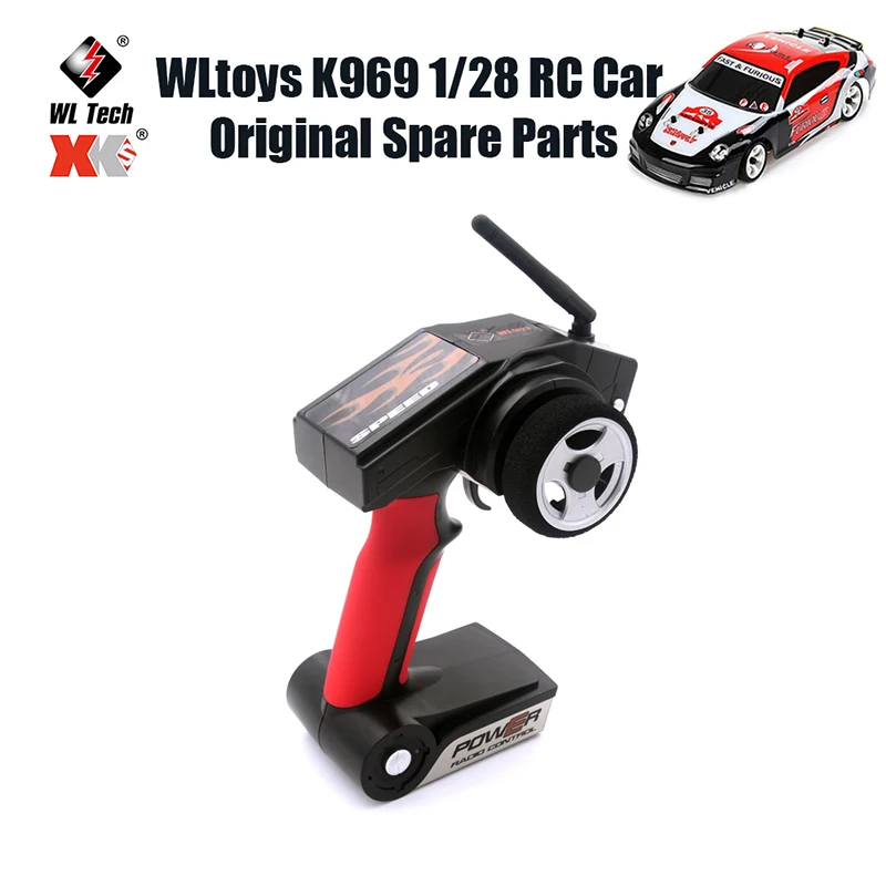 

WLtoys 284131 1/28 Радиоуправляемая машина, Оригинальные запасные части, телефон с дистанционным управлением 1:28, противомоскитная машина 284131 K969, пульт дистанционного управления