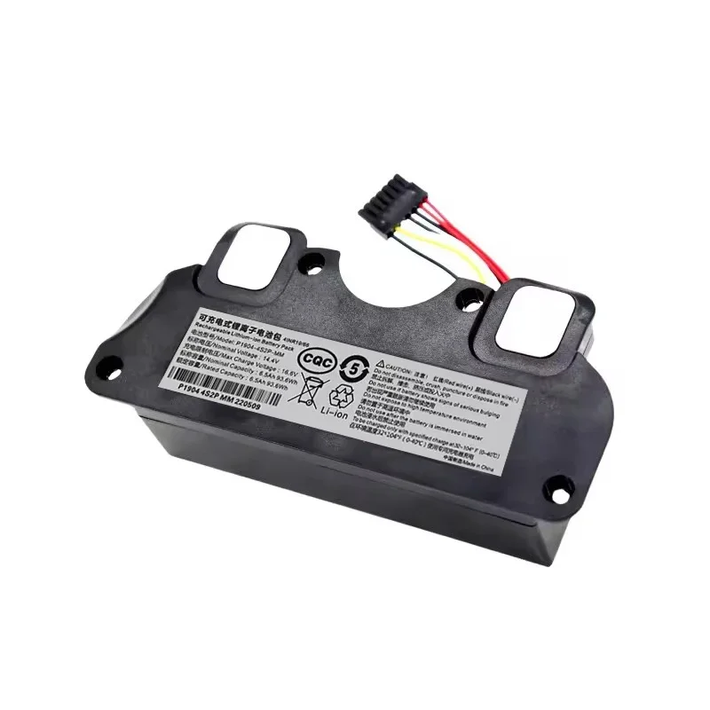 Original 12800mAh 14.4V Battery Pack for CECOTEC CONGA 5090 5490 6090 7090 - High Capacity Replacement Battery 6