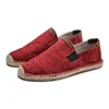 Mens Shoes Casual Male Breathable Canvas Shoes Men Chinese Fashion 2024 Soft Slip On Espadrilles For Men Loafers 5