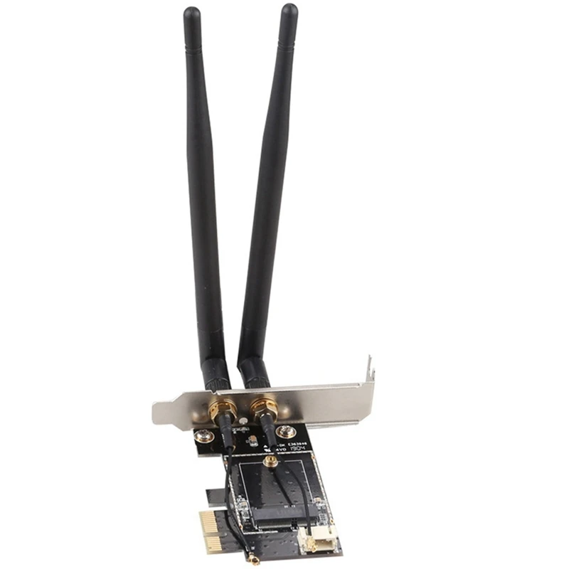 

1 шт. наклейка на клавиатуру с русскими буквами и 1 комплект PCI-E X1 на M.2 NGFF E-Key Wi-Fi беспроводной сетевой адаптер конвертер карты