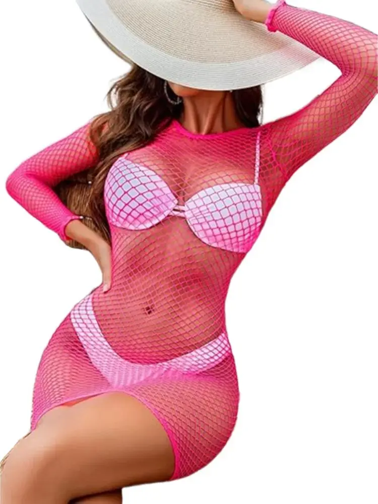 Heißes, ausgehöhltes, sexy Wickel-Minikleid aus Strick, 2026 Neu, Y2K Bodycon Sommerkleid, Damen Partykleid, Strandmode