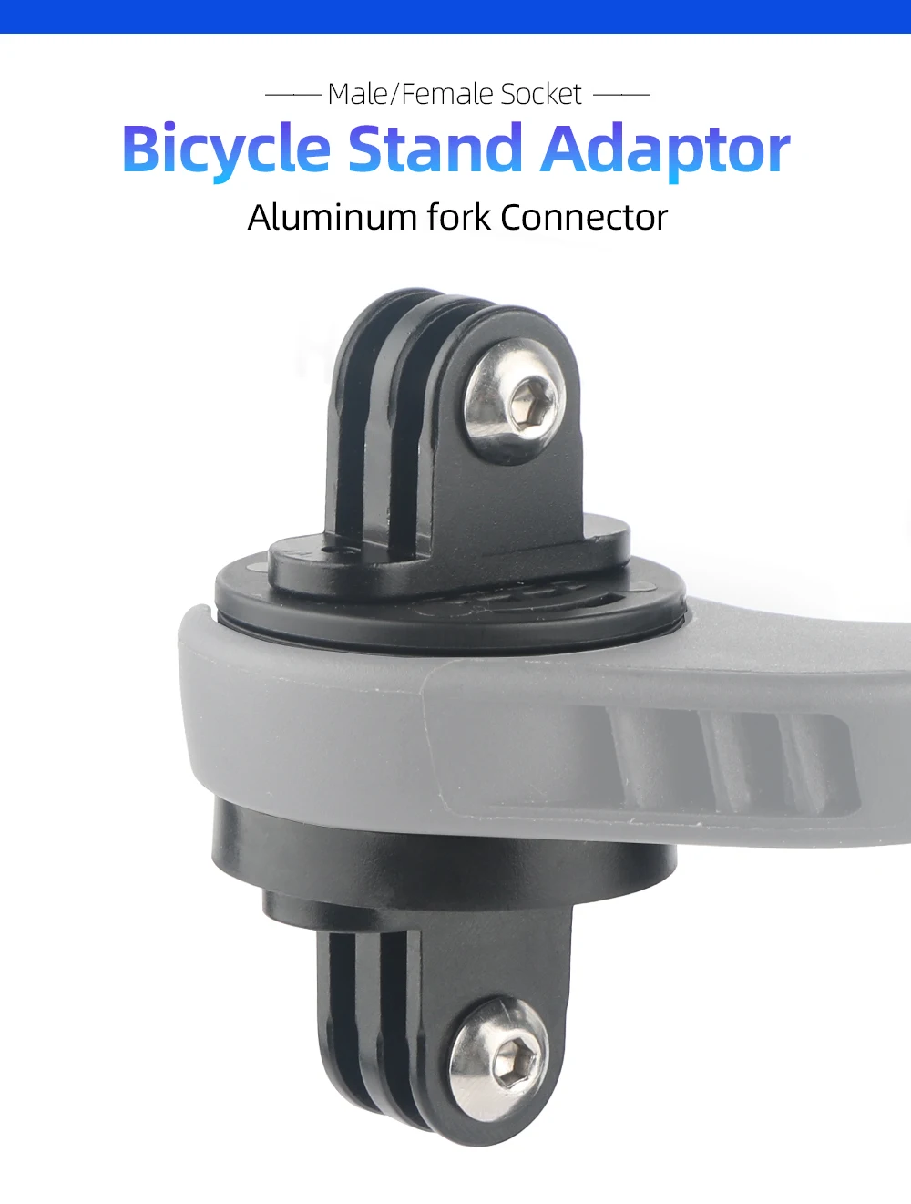 Deemount Fahrradcomputer Combo Halterung Schnelle Reparatur Zubehör für Garmin Gopro Kamera Scheinwerfer Adapter Befestigungs Basis – Detail 1