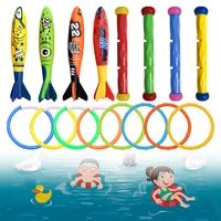 4Pcs Summer Pool Diving Toys Multicolor Underwater Diving Toys Creative Throwing Dive Water Toy Swimming Pool Accessories 2