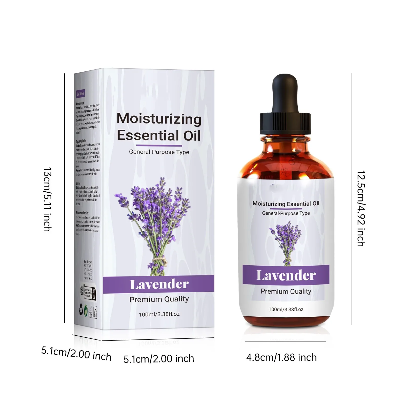 Lavender Massage Oil Moisturizing Fine And Firming Facial Skin Softening And Skin Beautifying Serum 100ml For Women lavender massage oil