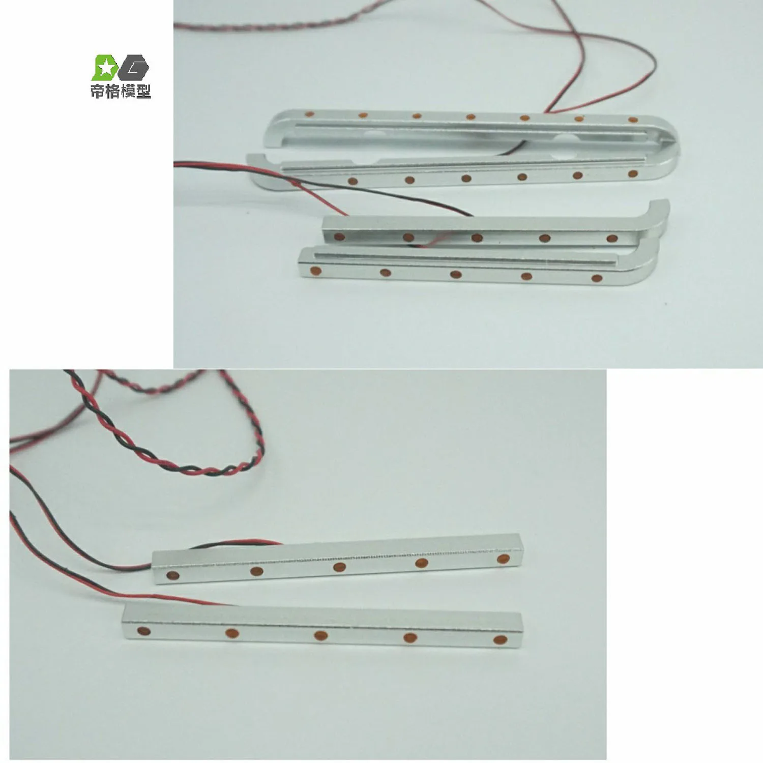 

Side Light Bar LED Lights Accessories For 1/14 56301 RC Tractor Truck Body Radio Control Car DIY Models Parts TH23123-SMT7