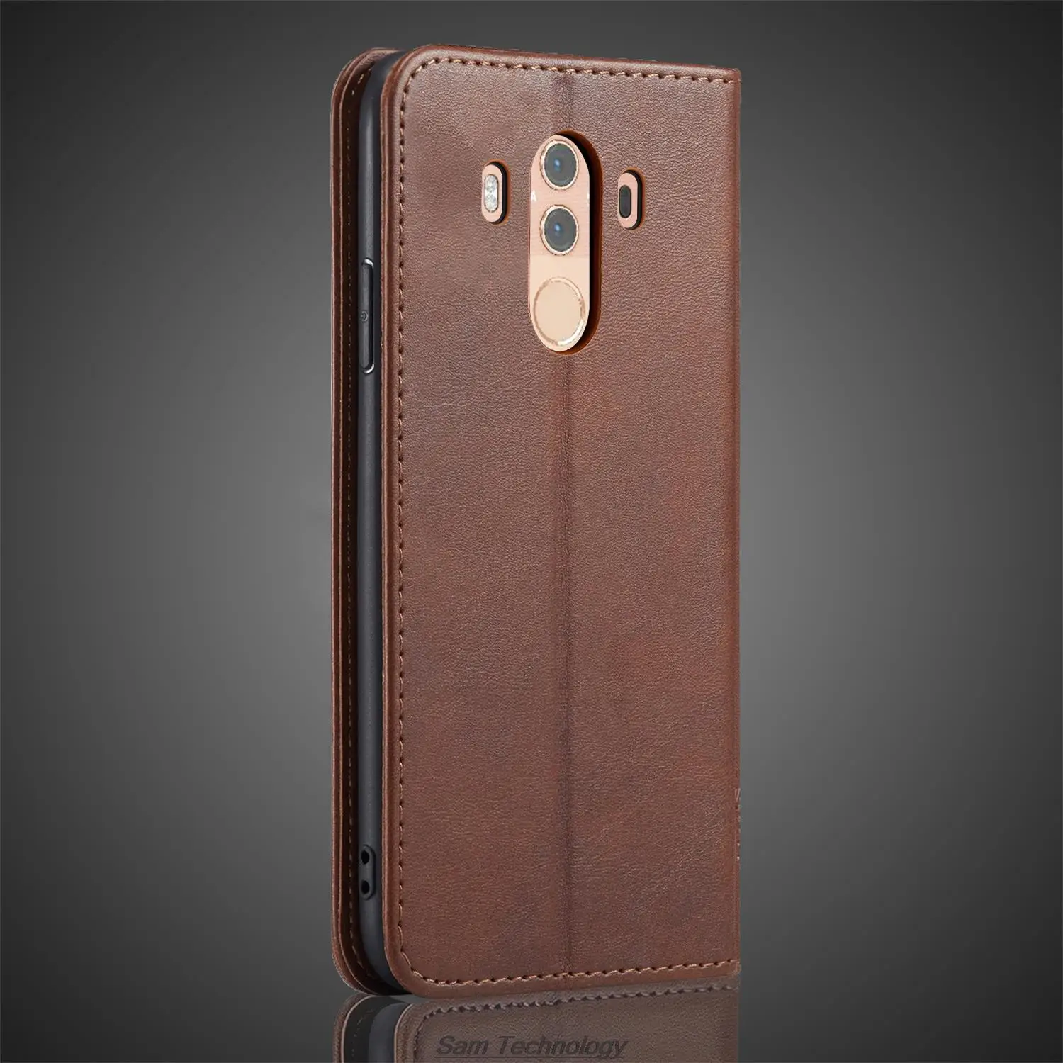 Huawei Ascend Mate 10 Pro 6.0 홀스터 플립 커버 케이스 지갑 전화 가방 Fundas Coque 용 자기 매력 가죽 케이스