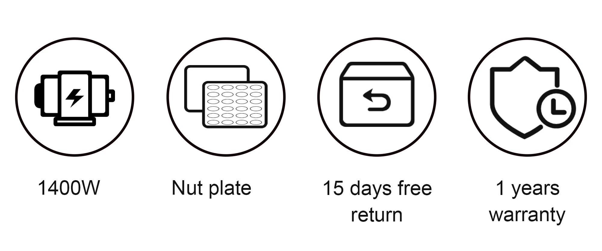 Description Picture 3 of item1400W Electric Walnut Cake Maker Automatic 24 Holes Nuts Maker Sandwich Maker Kitchen Breakfast Non-stick Cook Plates Sonifer