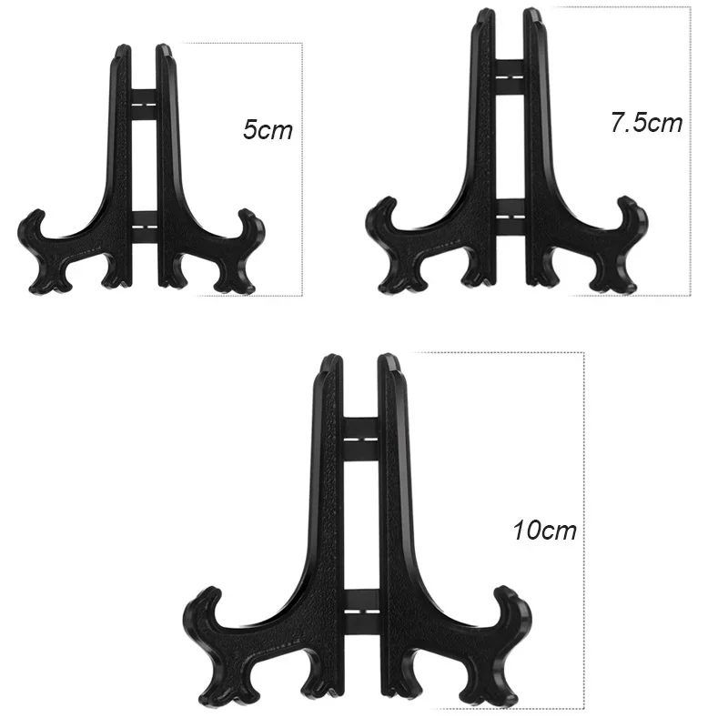 10PCS Portable Easels Plate Holders 2/3/4 Inch Picture Frame Weddings Photo Display Stand Dish Rack Home Decor Storage Rack - 6