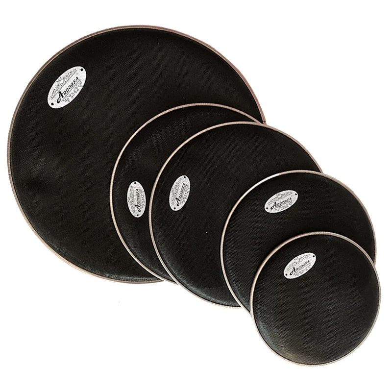 Drum Head Five Pieces Arborea Mesh Drum Head 10/12/14/16/22 inch Mute Sound