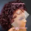 Short Curly Pixie Cut Lace Wig