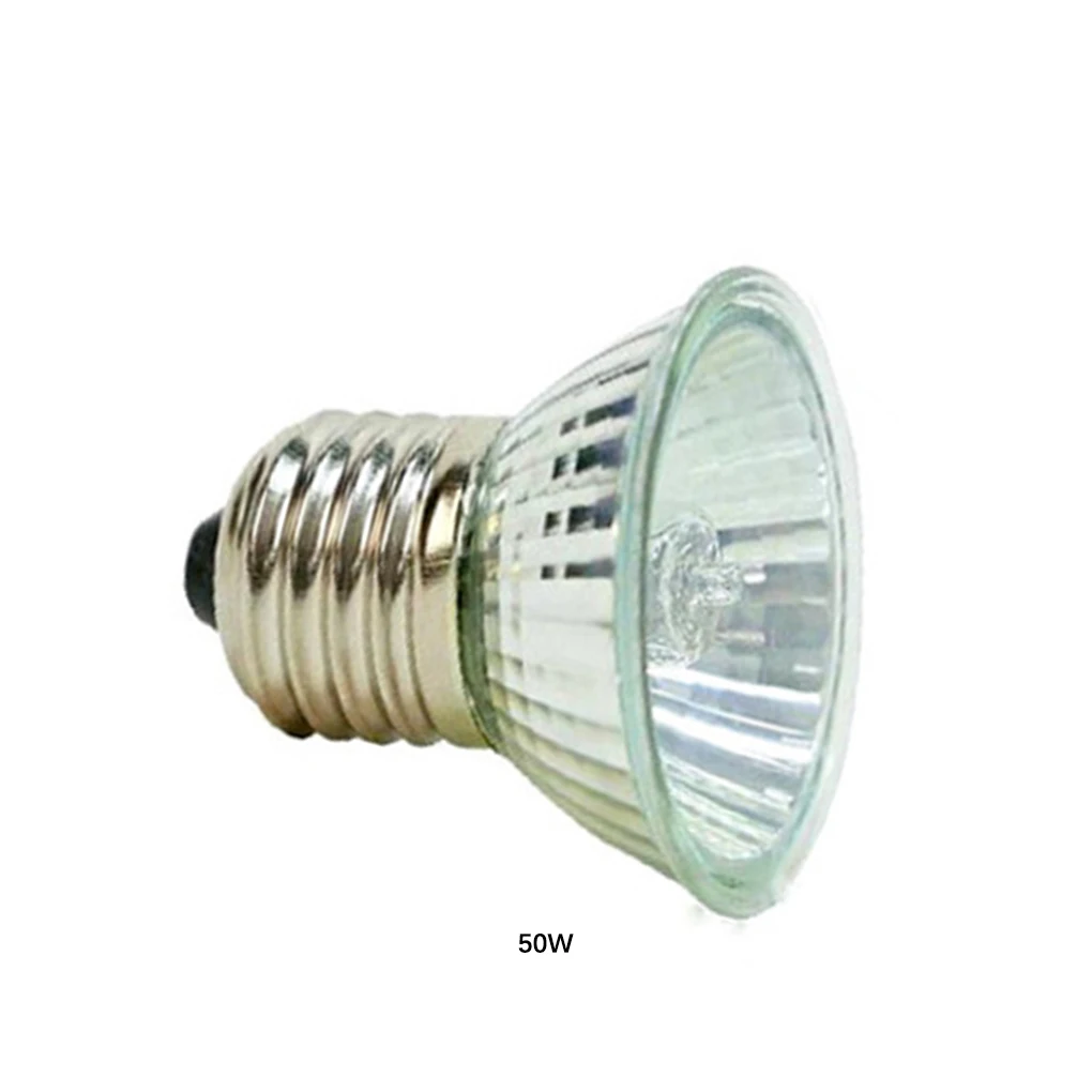 25/50W Reptile Heating Lamp E27 UVA+UVB 3.0 Pet Heat Lamp Turtle Basking UV Light Amphibians Lizards Temperature Controller reptile heating lamp