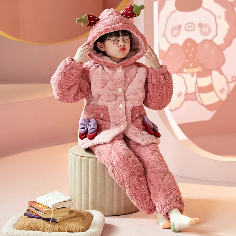 Рисунок 4 - Зимняя детская симпатичная плотная бархатная Пижама