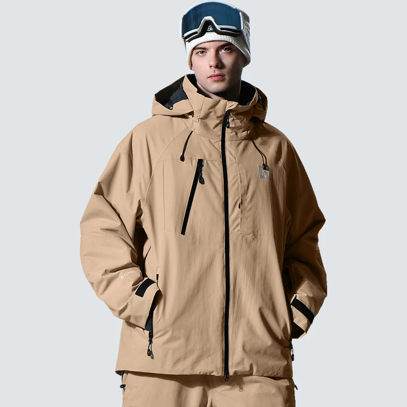 RUNNING RIVER Brand Men Snowboarding Hoodie High Quality Hooded outdoor Sports ski women Snowboard Jacket ripstop4436