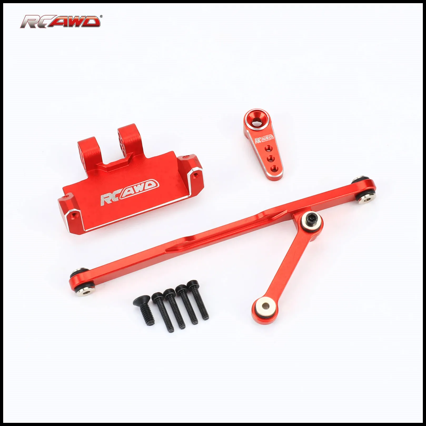 

Крепление для рулевого сервопривода RCAWD SCX24 и сервопривод SCX24, набор рулевых звеньев для оси 1/24 SCX24 Запчасти для модификации