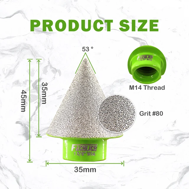 Diatool-Mèche De Aisage Diamantée, Agrandir La Forme, Trous