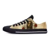 Custom Fashion Man Shoes Man Lightweight Sneakers Breathable Woman Canvas Shoes High Quality Low Top Hollywood Undead Board Shoe 2