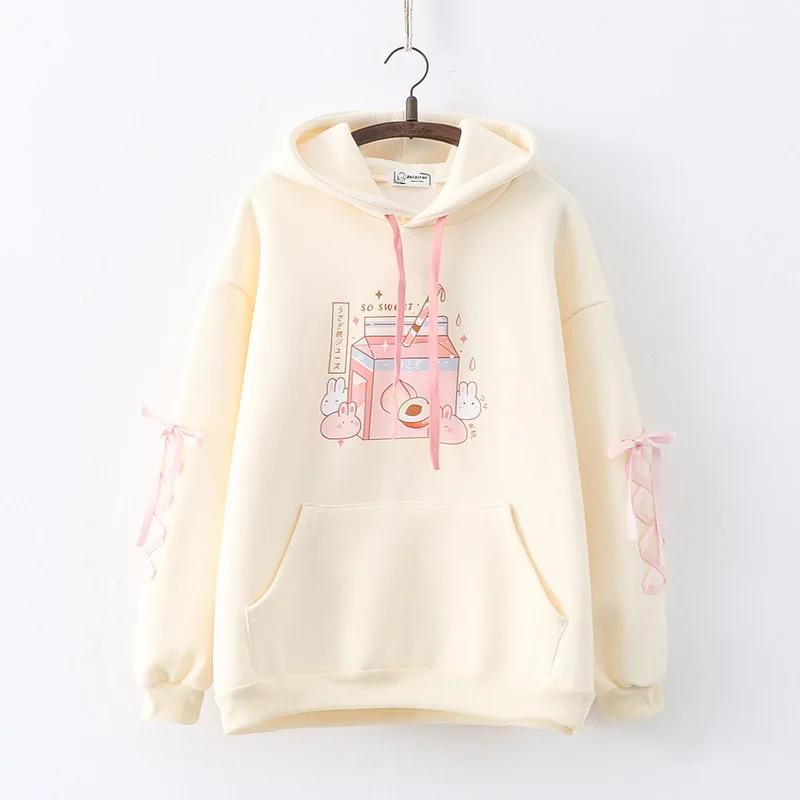 Kawaii Bunny Sweet Strawberry Hoodie - Limited Edition