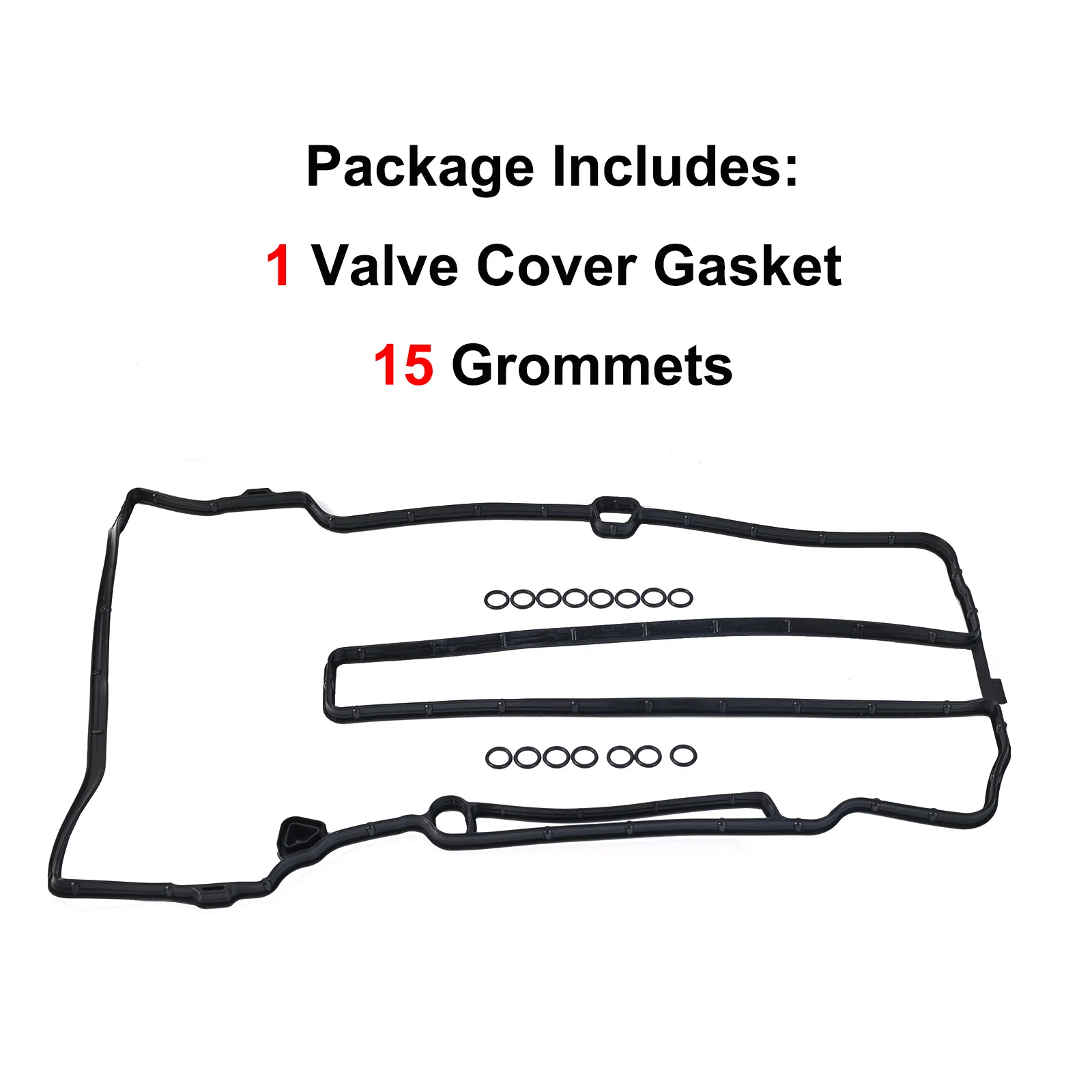 For Buick Encore Chevrolet Cruze Volt Trax 1.4L L4 Turb 4-Door Black Car Engine Valve Cover Gasket 714234900 55573747 VS50807R