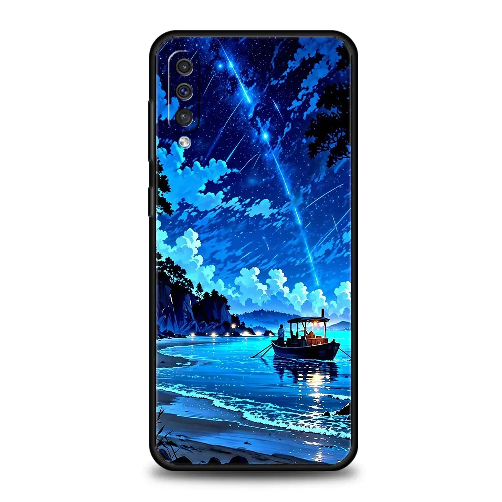Whimsical Cartoon Sky Design Phone Case Cover