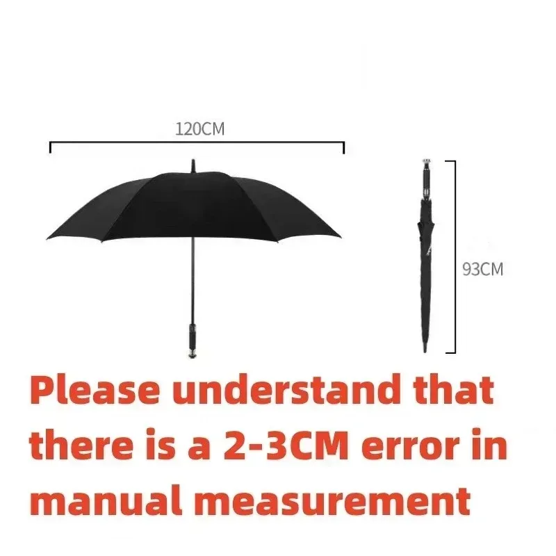 Fully Automatic Shine Extra Long Handle Straight Golf Advertising Car Umbrella For Mercedes-Benz BMW Land Rover Luxury Cars car logo umbrella