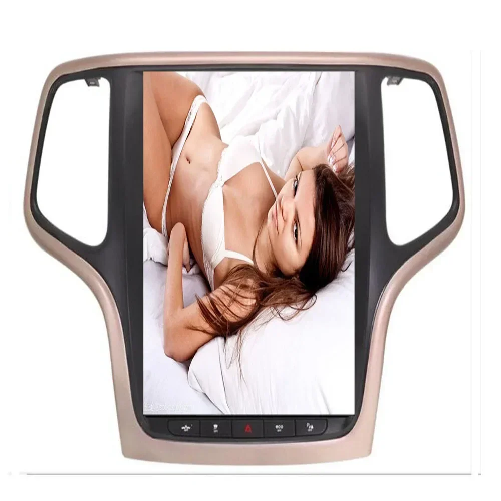 

12,3 "Android автомобильный GPS-навигатор Tesla Style вертикальный экран для JEEP Grand Cherokee 2014-2050 автомобильное радио стерео мультимедийная камера