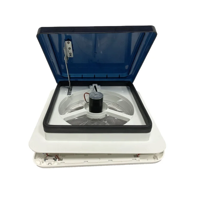 

RV Fan Manual Control Caravan Skylight 3-Speed Manual Crank RV Vent Fan