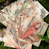 6 Style 30pcs Retro Nordic Fairy Tale Landscape Material Paper DIY Handmade Material Scrapbook Decoration Aesthetics Stationery 4