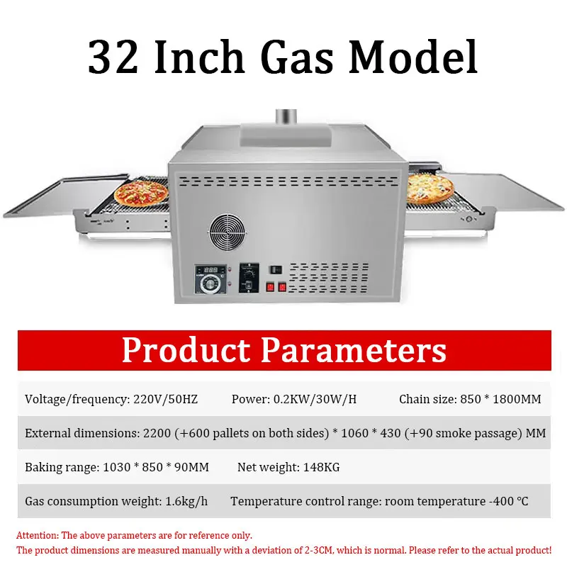 32 Inch gas