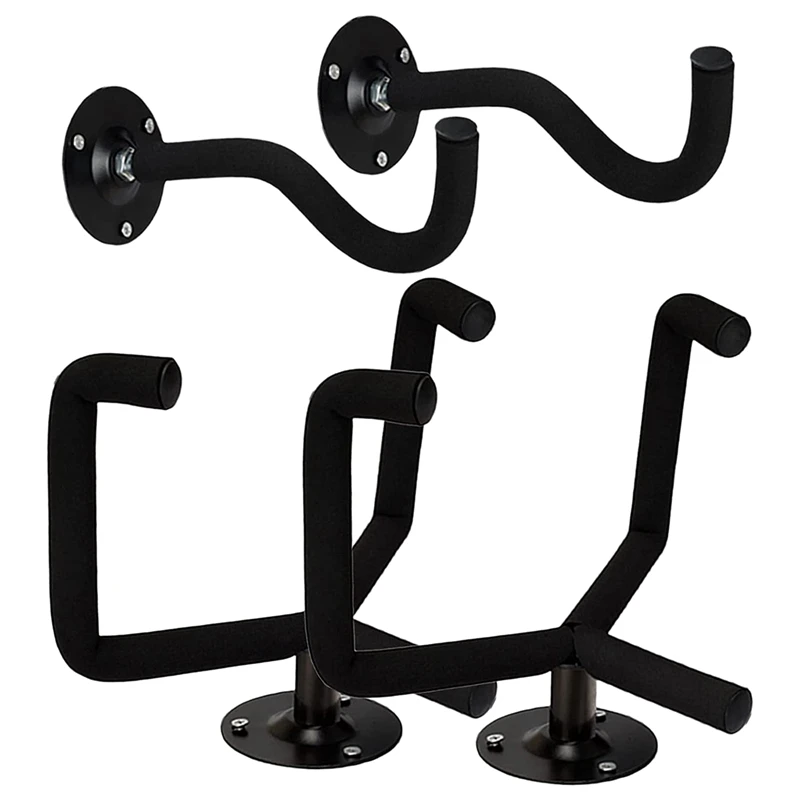 

Настенная вешалка для гитары, Горизонтальное настенное крепление для гитары, держатель для гитары, для электрогитары, акустической гитары, баса, укулеле