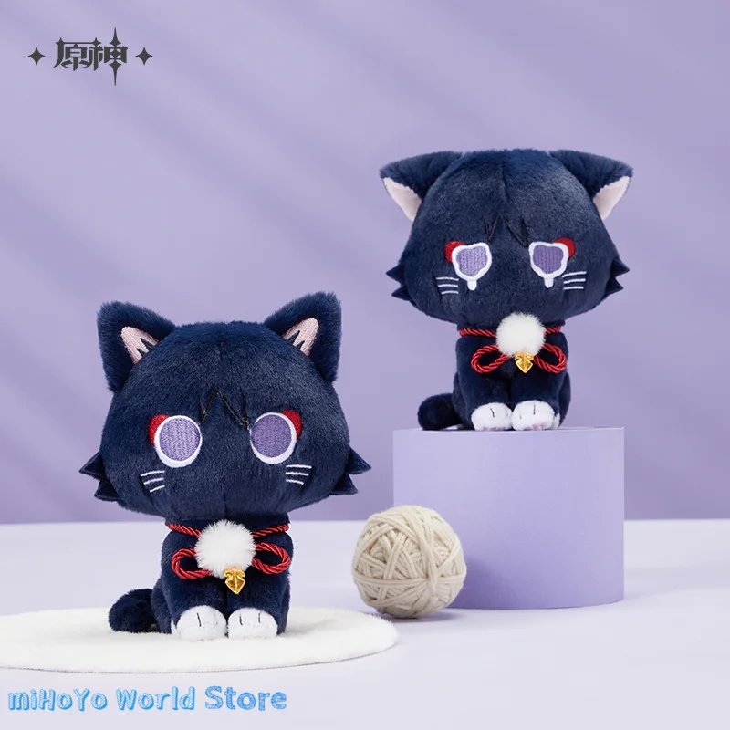 Wanderer Pillow Official Genuine Genshin Impact Wanderer Pillow Doujin Fairy Tale Cat Series Balladeer Cute Pendant cosplay prop