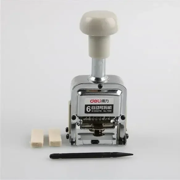 Machine The Office Into 6 Coding Automatic Page Numbering Chapter Number Marking Digital Position Stamp