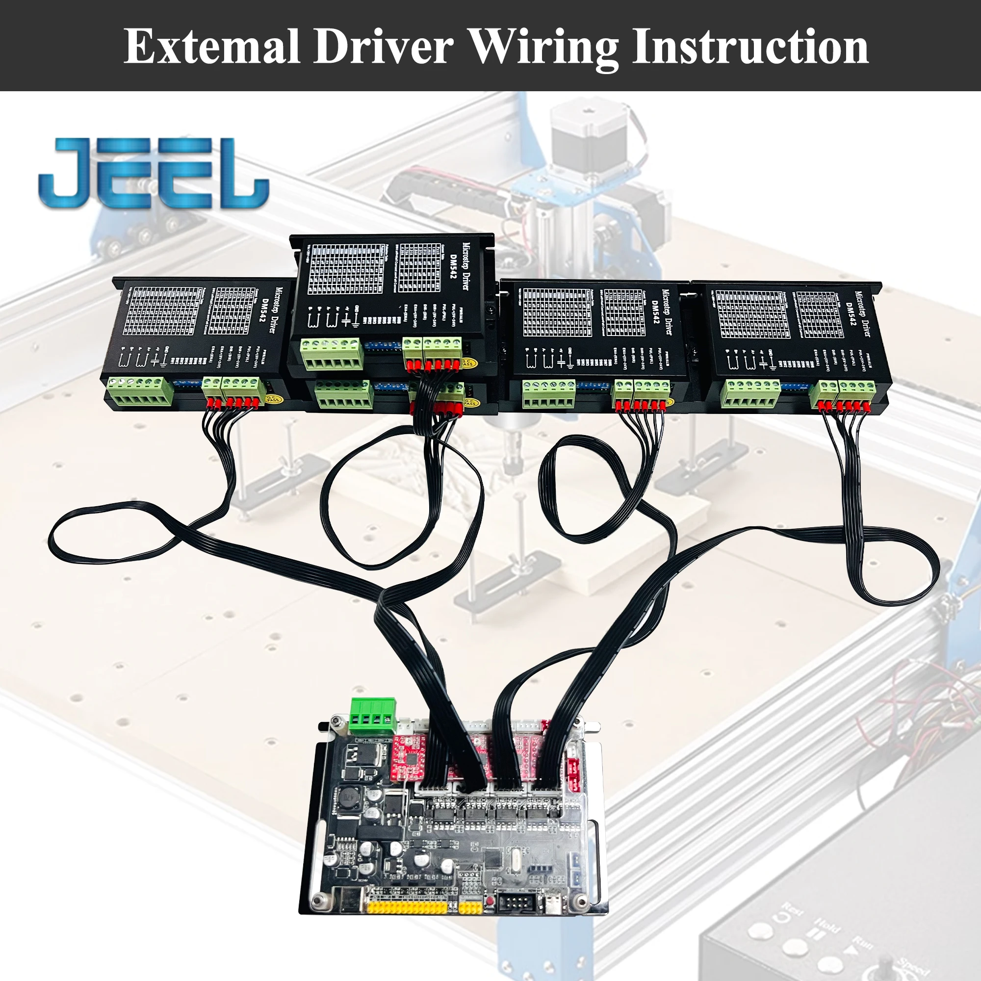GRBL1.1 USB Port 3 Axis 4 axis Control Board 8825 Driver CNC