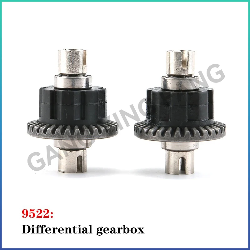 High-Performance RC Racing Upgrade Kit - Differential Gearbox, Steering Components, & Chassis Parts