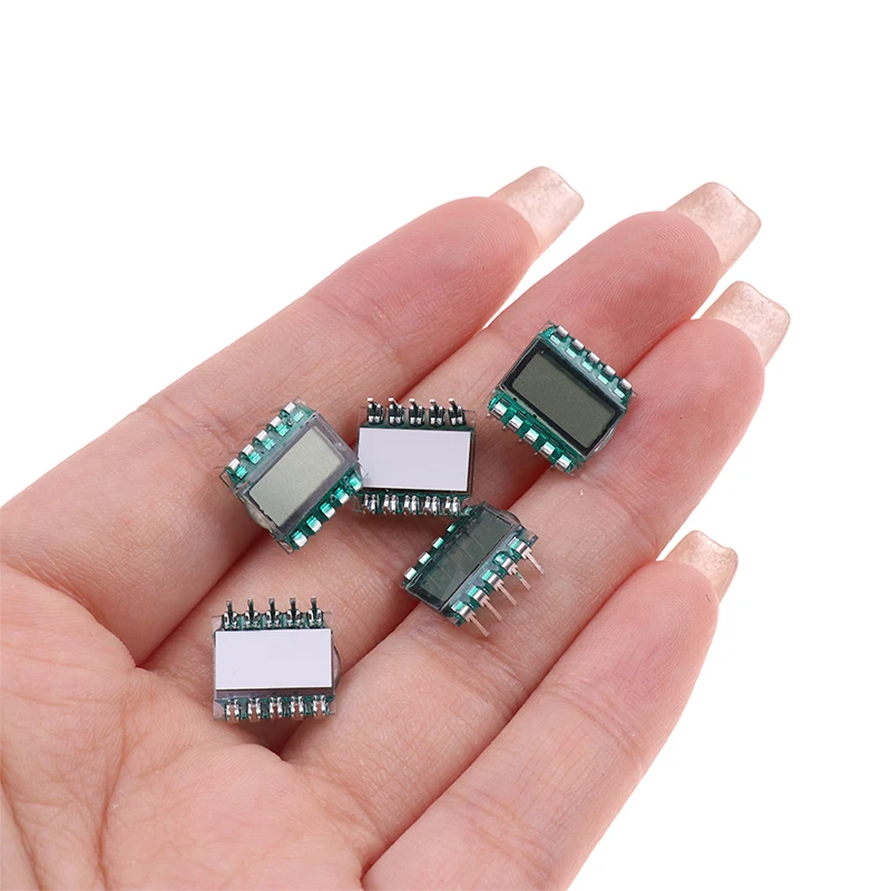 TN Positive 3-Digits Segment LCD Panel 5pcs/pack 10PIN 3.0V Digital Tube Display LCD Segment Code Screen lcd panel display
