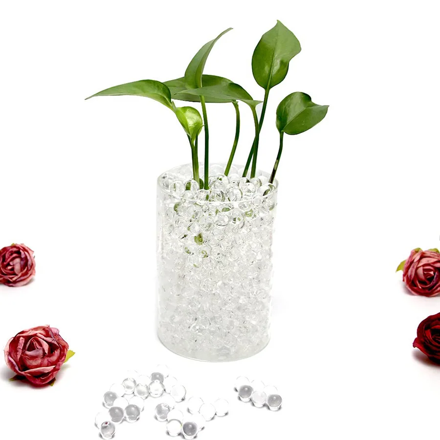 Pistola De Bolas Bola 3000 Bolas De Gel Agua Planta Flor Cristal Suelo  Barro Agua Perlas Decoraciones De Boda Transparente | En Línea Bolitas De  Hidrogel, image size:900x900