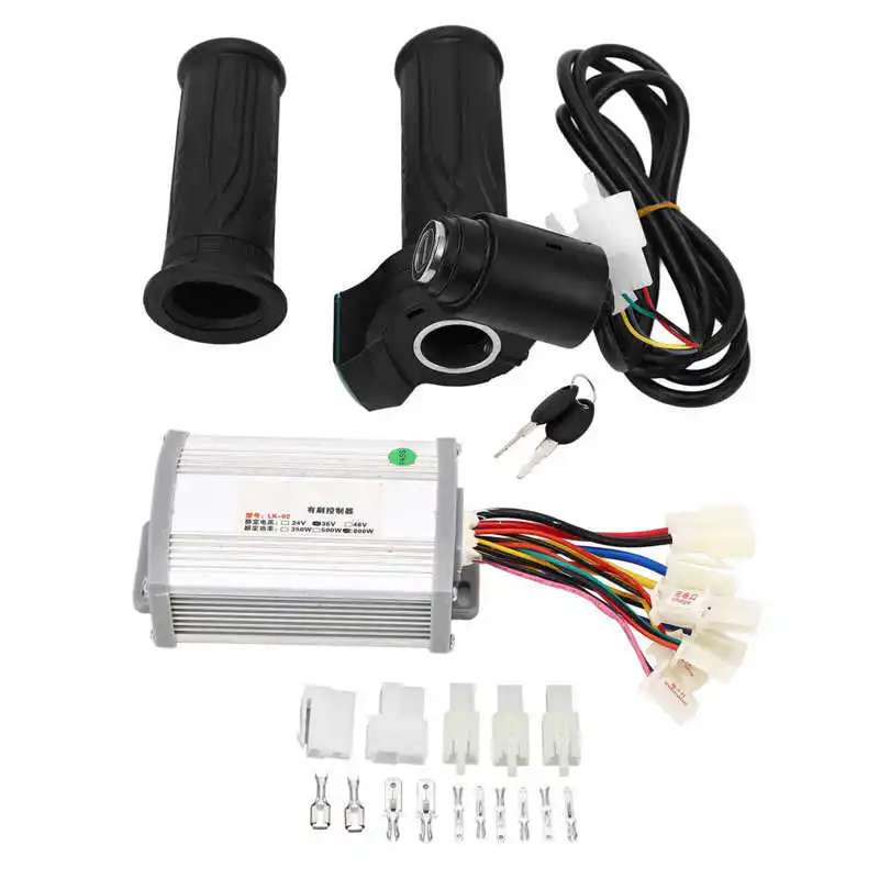 Bürstenmotorsteuerung, 36V 800W Elektrischer Treiber steuert den DC-Motordrehzahlregler Modulatorregler für Elektroradroller Bürstenmotorsteuerung, 36V 800W Elektrischer Treiber steuert den DC-Motordrehzahlregler Modulatorregler für Elektroradroller